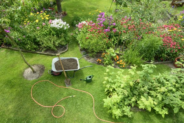 Flower Bed Construction in Kaysville