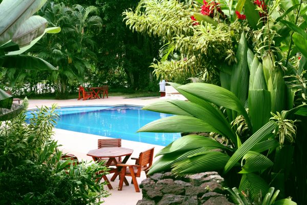 Pool Area Landscaping in Kaysville