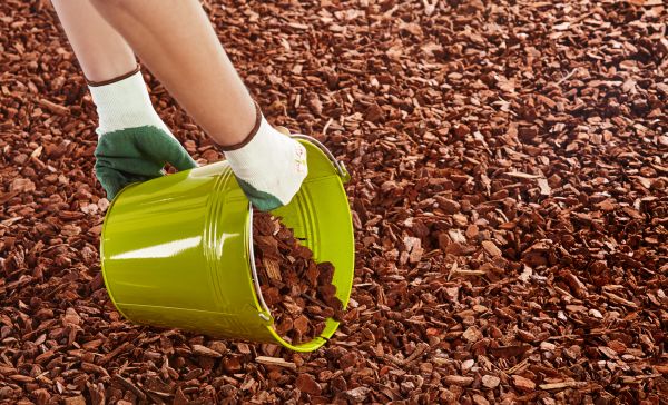 Wood Chip Landscaping in Kaysville