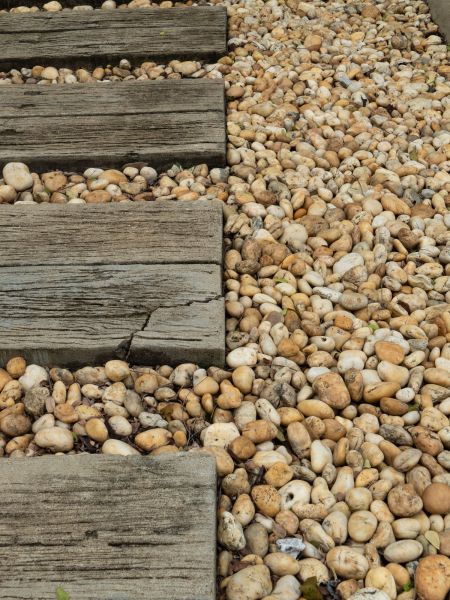 Pea Rock Installation in Kaysville