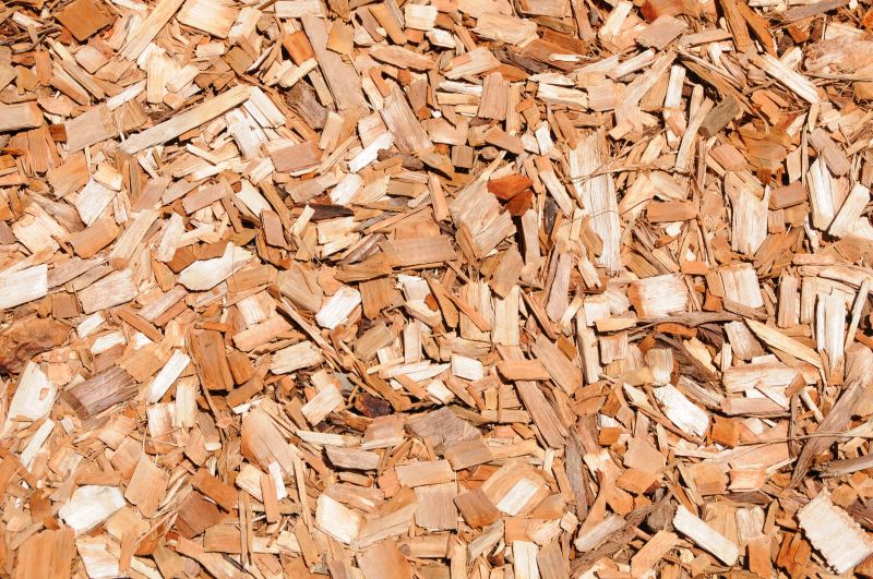 Cedar Mulch Spreading