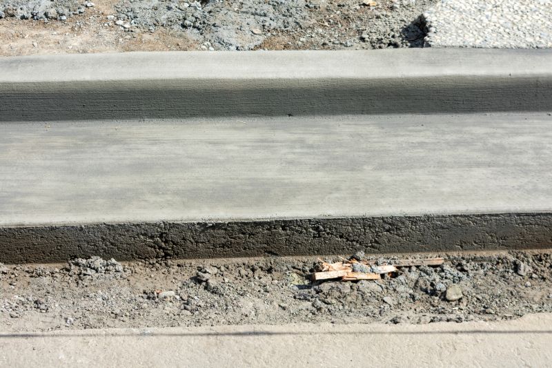 Cement Curbing Installation